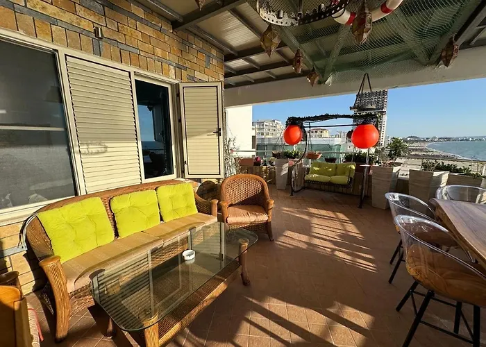 Seaview Penthouse Апартаменты Дуррес